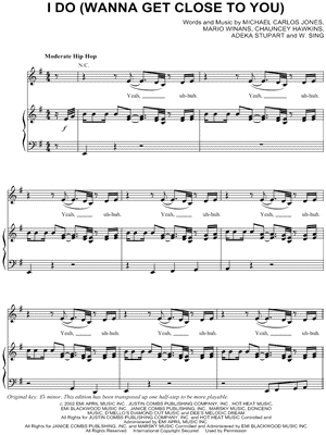 I Do (Wanna Get Close To You)