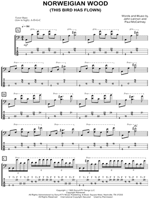 Norwegian Wood (This Bird Has Flown)