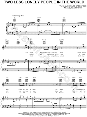 Two Less Lonely People In the World