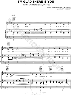 I'm Glad There Is You