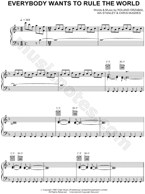 Everybody Wants to Rule the World