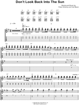 Don't Look Back Into the Sun