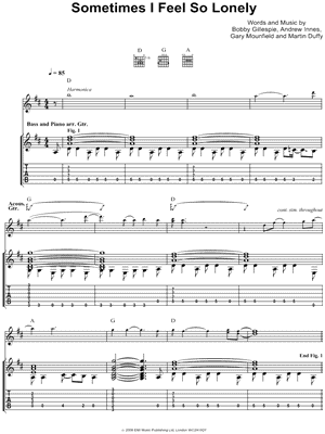 Sometimes I Feel So Lonely