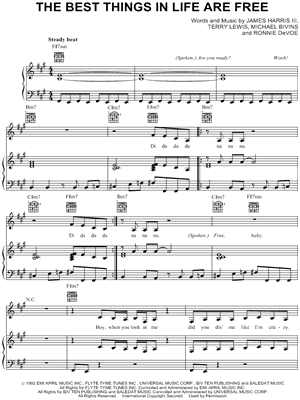 The Best Things In Life Are Free