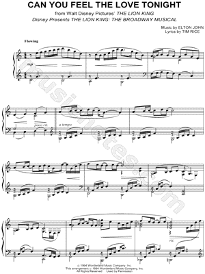 Can You Feel the Love Tonight