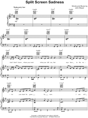 Split Screen Sadness