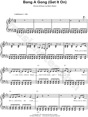 Bang a Gong (Get It On)