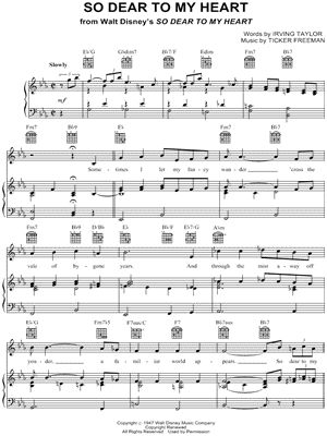 So Dear To My Heart