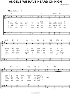 Angels We Have Heard on High