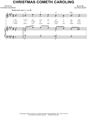 Christmas Cometh Caroling