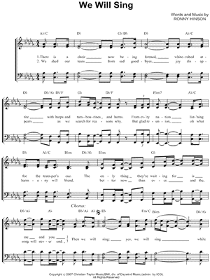 We Will Sing