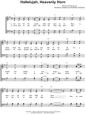 Hallelujah, Heavenly Horn