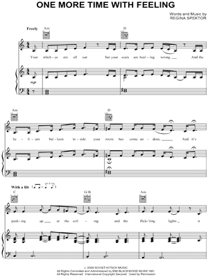 One More Time With Feeling