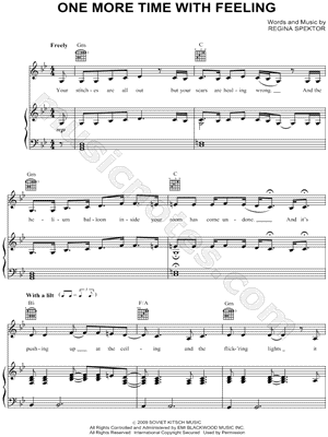 One More Time With Feeling