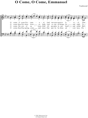 O Come, O Come, Emmanuel