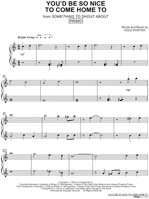 You'd Be So Nice To Come Home To