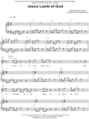 Jesus Lamb of God
