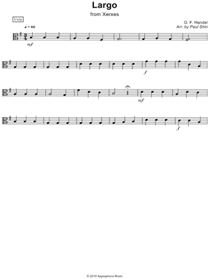 Largo from Xerxes, HWV 40