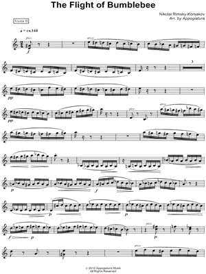 The Flight of Bumblebee - Violin (Part 2)