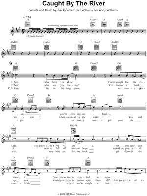 Caught By the River by Doves - Sheet Music