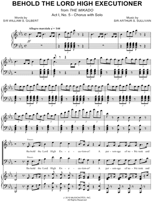 Behold the Lord High Executioner