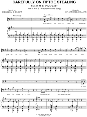 Carefully on Tiptoe Stealing