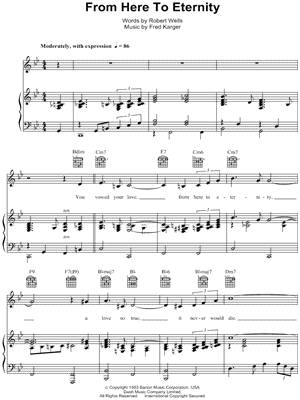 From Here To Eternity