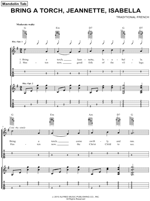 Bring a Torch, Jeannette, Isabella