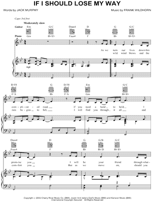 If I Should Lose My Way