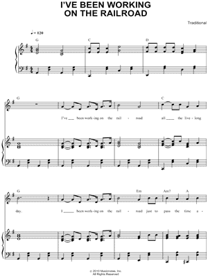 I've Been Working on the Railroad