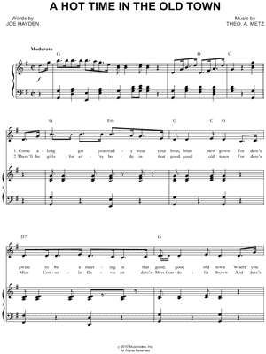 A Hot Time In the Old Town