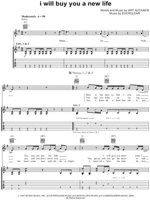 I Will Buy You a New Life