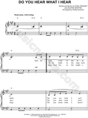 Do You Hear What I Hear?