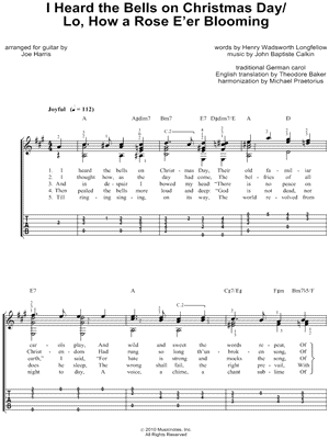 I Heard the Bells on Christmas Day / Lo, How a Rose E'er Blooming