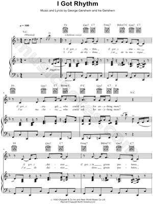 I Got Rhythm