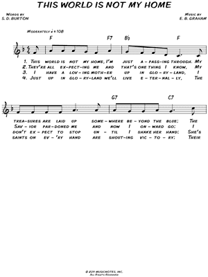 This World Is Not My Home