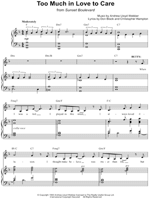 Too Much In Love To Care