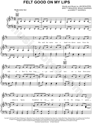 Felt Good on My Lips