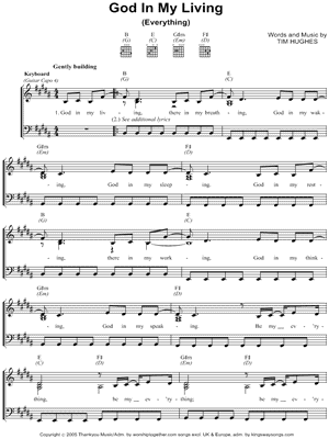 God In My Living (Everything)