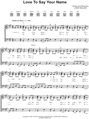 Love To Say Your Name