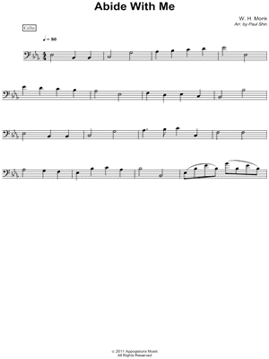 Abide With Me - Cello (String Quartet)