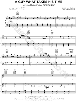 A Guy What Takes His Time