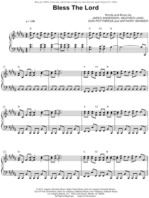 Bless the Lord