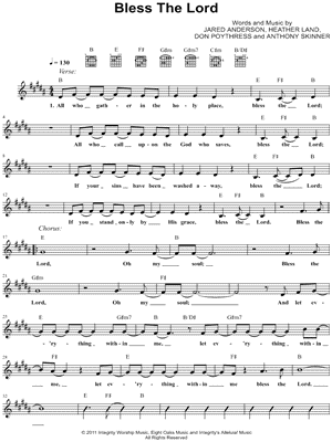 Bless the Lord