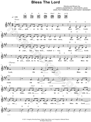 Bless the Lord