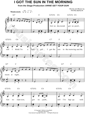 I Got the Sun In the Morning