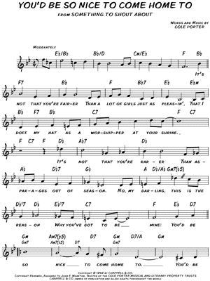 You'd Be So Nice to Come Home To