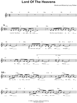 Lord of the Heavens by Hillsong - Sheet Music