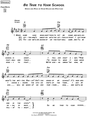 Be True To Your School