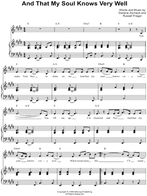 And That My Soul Knows Very Well